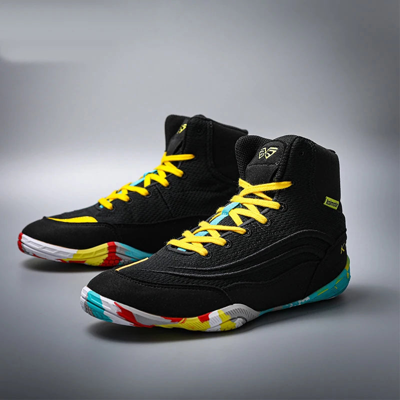 New Wrestling Shoes Women Indoor Professional Boxing Shoes Adult Sports Sneakers Fighting Comfortable Training Wrestling Boots