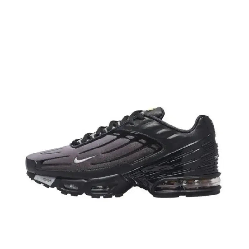 Nike Air Max Plus Tn 3 Men's Running Shoes - Non Slip, Durable, Fabric Mesh, Breathable Running Shoes GS/Black/Green